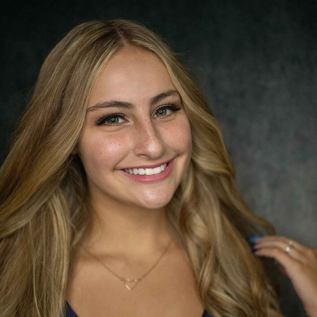 Smiling woman